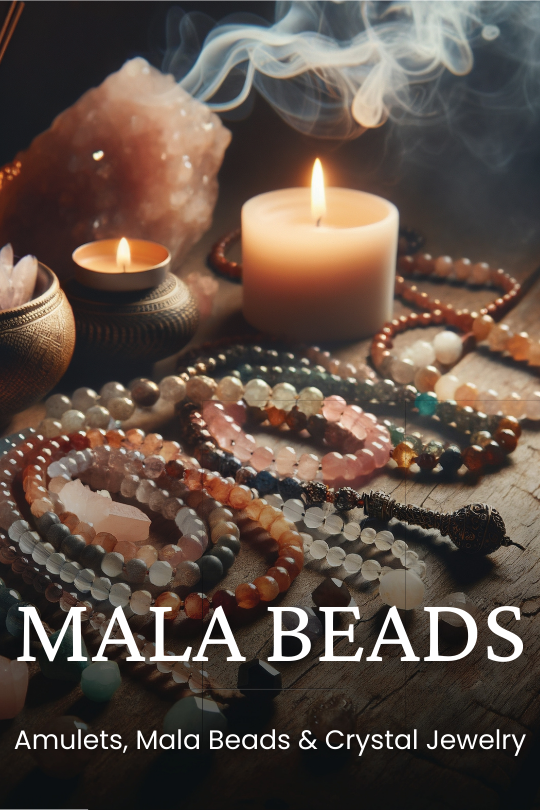 Amulets, Mala Beads & Crystal Jewelry