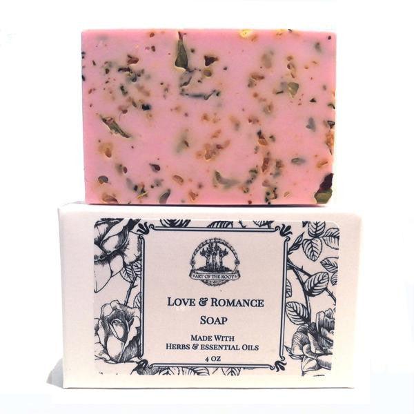 Dragon's Blood Shea Soap Bar for Love, Power & Purification | Essential Oils & Herbs, Handmade | Witchcraft, Wiccan, Pagan & Magick | Art of The Root