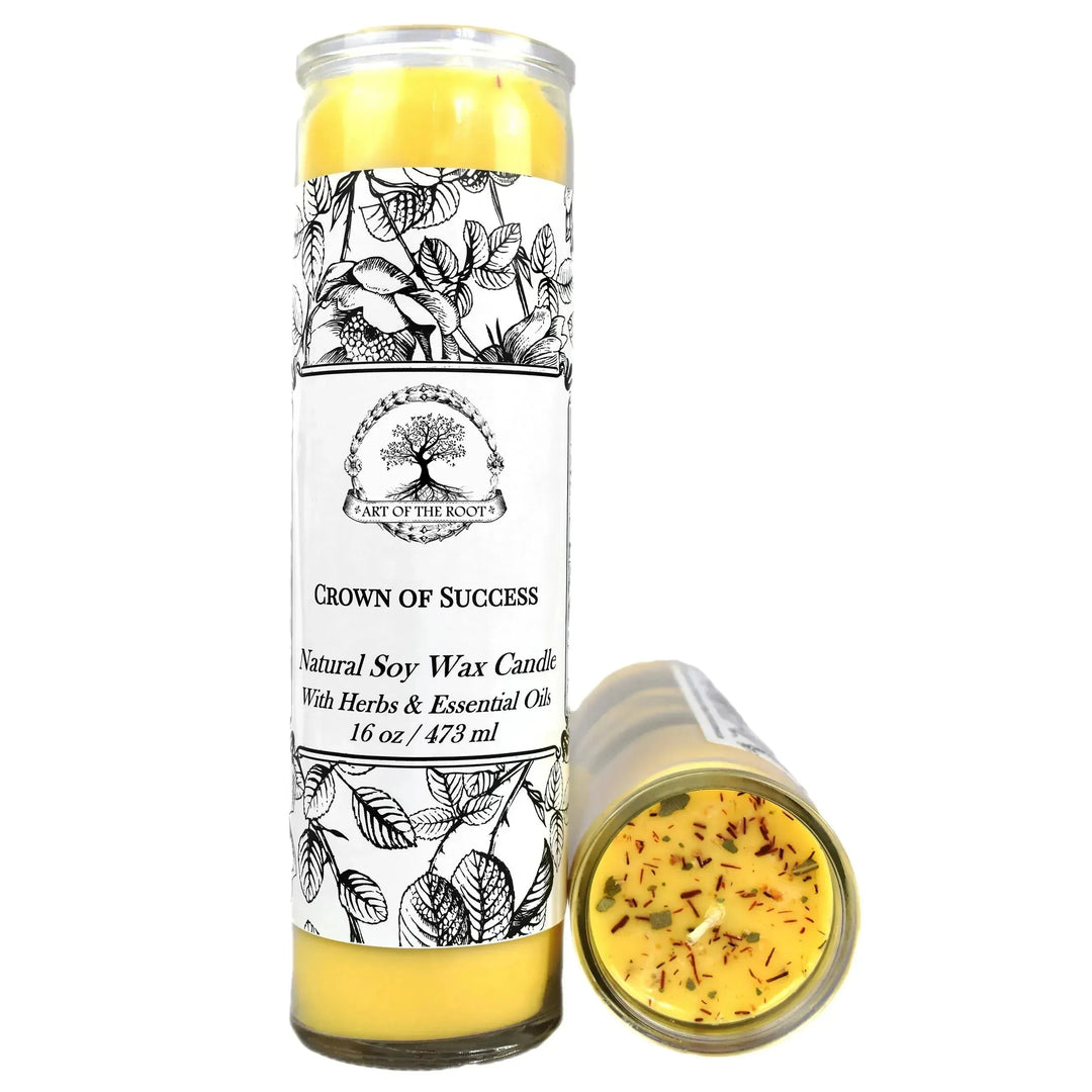 02_CrownOfSuccess_7Day_Candle - Art Of The Root