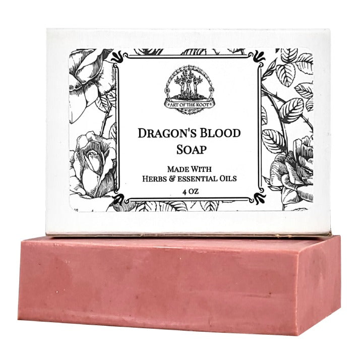 Dragon's Blood Shea Soap Bar for Love, Power & Purification - Art of the Root