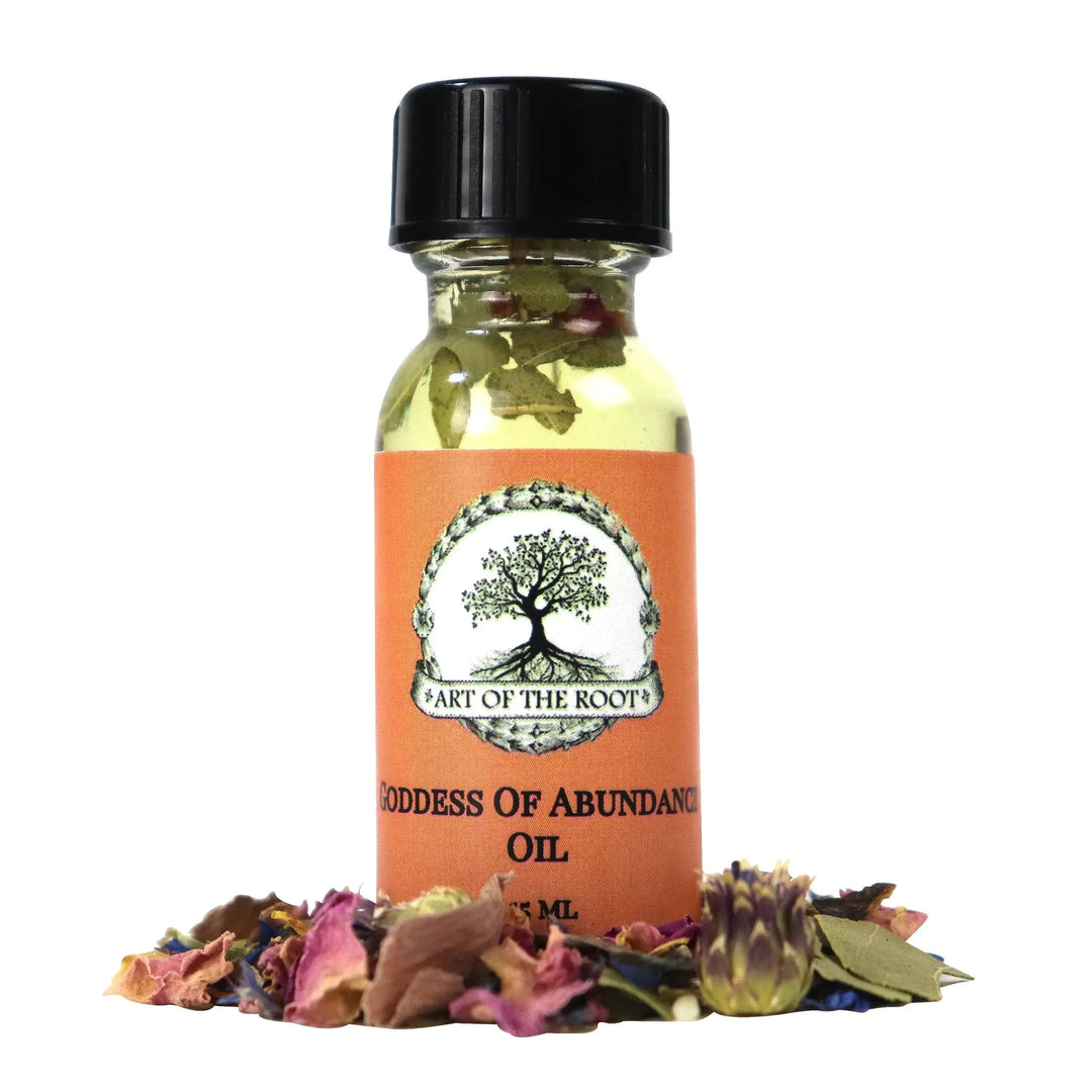 Goddess of Abundance Oil for wealth and riches.