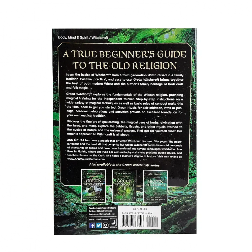 Green Witchcraft by Ann Moura: Folk Magic, Fairy Lore & Herb Craft - Art Of The Root