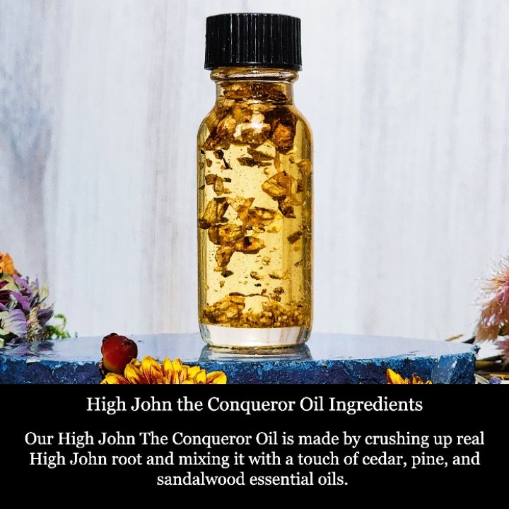 High John the Conqueror Oil - Art of the Root