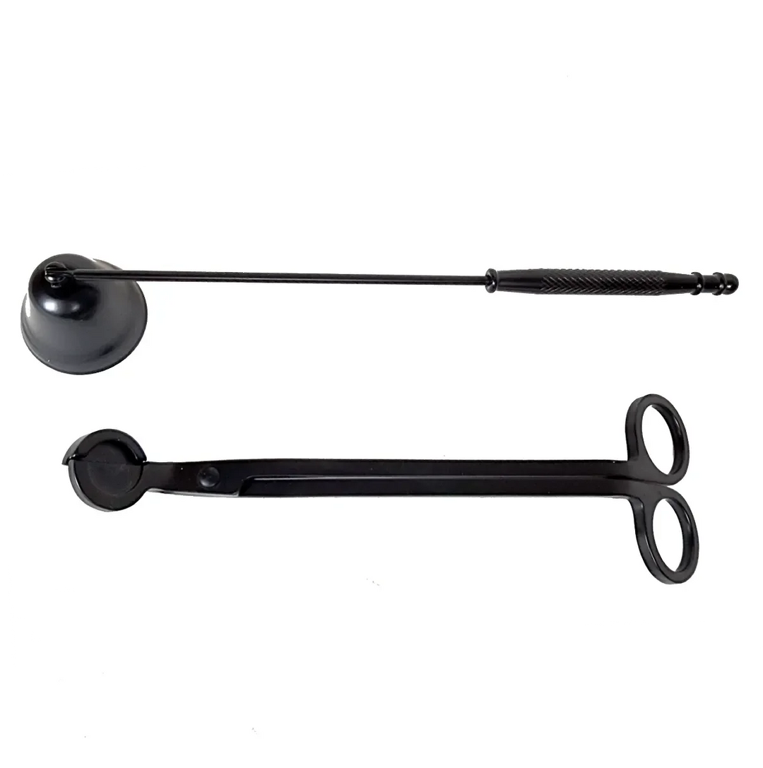 Wick Trimmer and Candle Snuffer Set for Candle Care