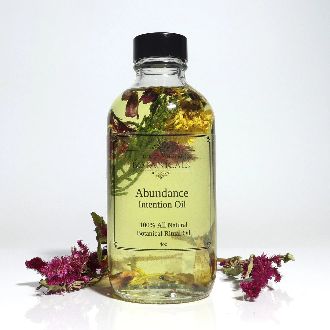 Abundance Intention Ritual Oil 100% All Natural - Art Of The Root