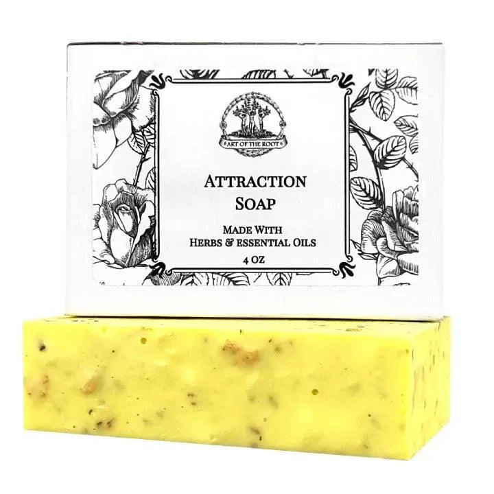 Attraction Soap for Money, Love & Prosperity. Shop soap for attraction by Art of the Root.