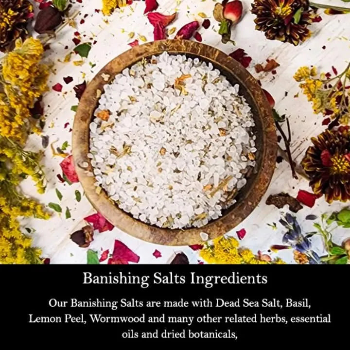 Banishing Bath Salts for Negativity & Bad Energy - Art Of The Root