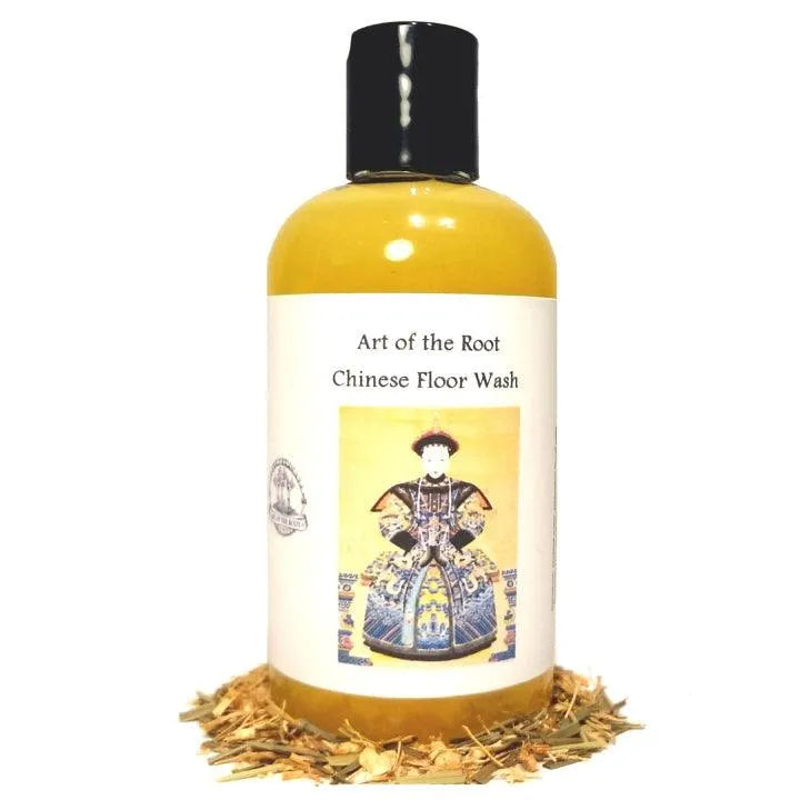 A bottle of Art of the Root Chinese Floor Wash. Shop Chinese Floor Washes here.