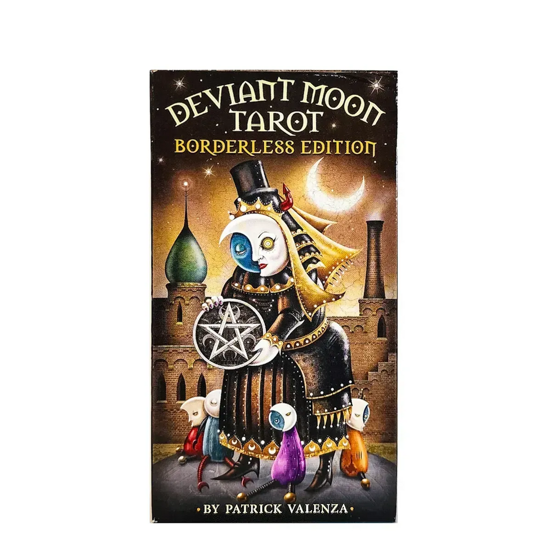 Deviant Moon Tarot Deck (Borderless) by Patrick Valenza - 78 Cards - Art Of The Root