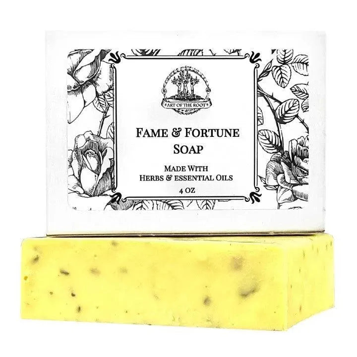 Fame & Fortune Herbal Shea Soap for Wealth, Abundance, Success & Influence - Art Of The Root