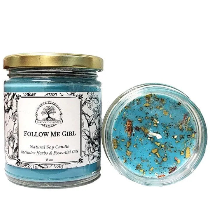 Follow Me Girl Candle - Art Of The Root