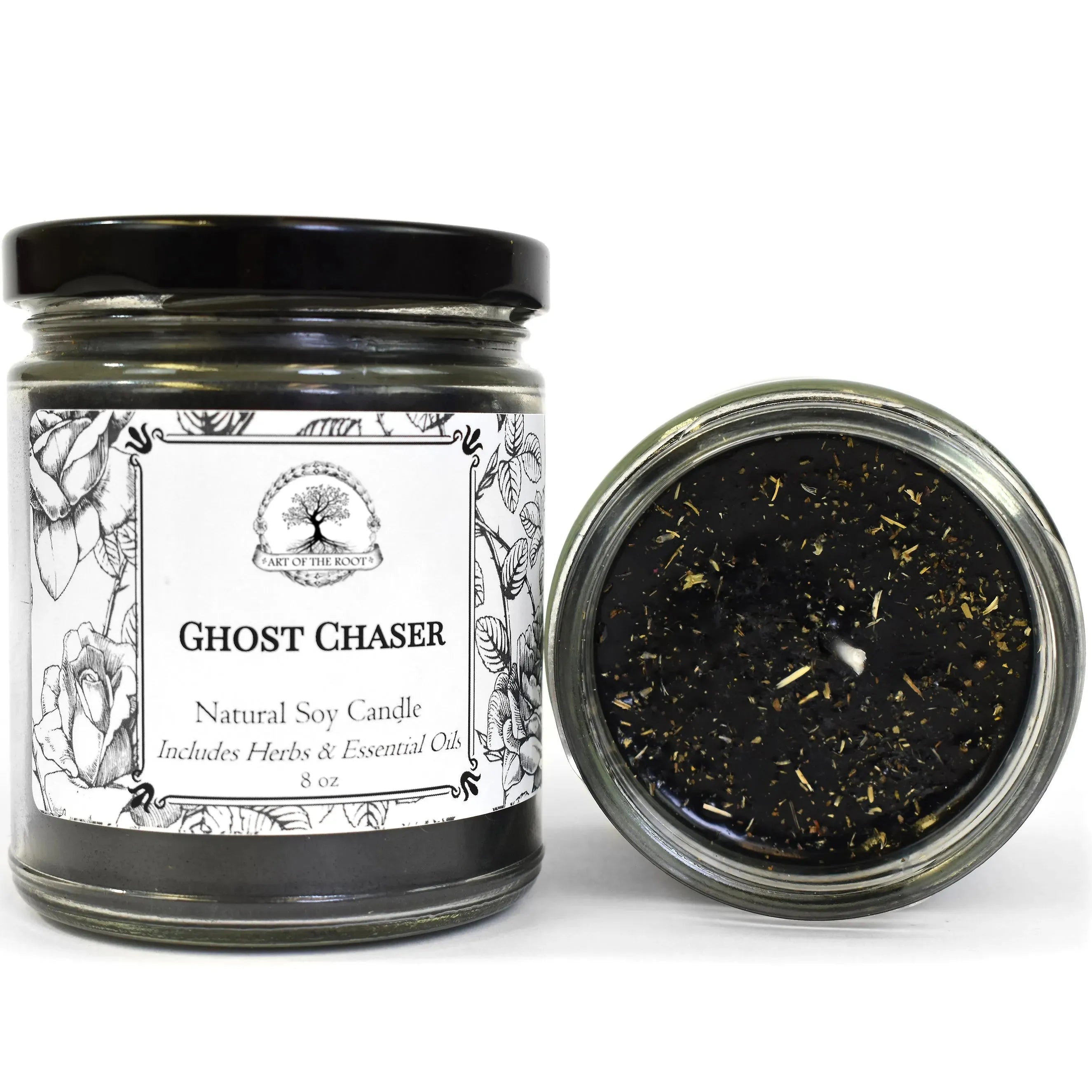 Handmade Soy Ghost Chaser Candle for Spirits and Bad Energy – Art 