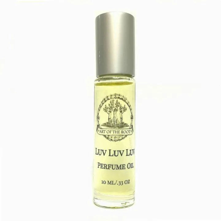 Luv Luv Luv Roll-On Perfume Oil For Love, Romance & Attraction Wiccan, Pagan, Conjure, Hoodoo - Art Of The Root