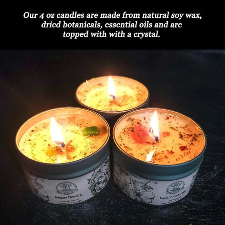 Money Drawing Gift Set With Oil, Candle & Bath Salts - Art Of The Root