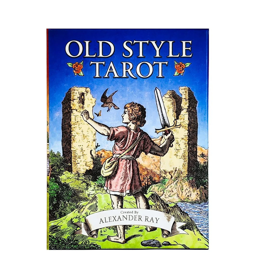 Old Style Tarot Deck and Book Set by Andrew Ray - Art Of The Root