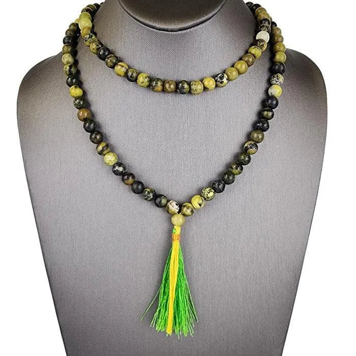 Serpentine Mala Beads - Art Of The Root