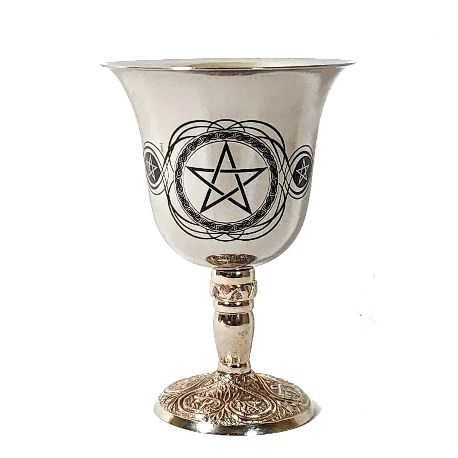 Silver Pentacle Chalice – Art Of The Root Silver Pentacle Chalice – Art Of The Root