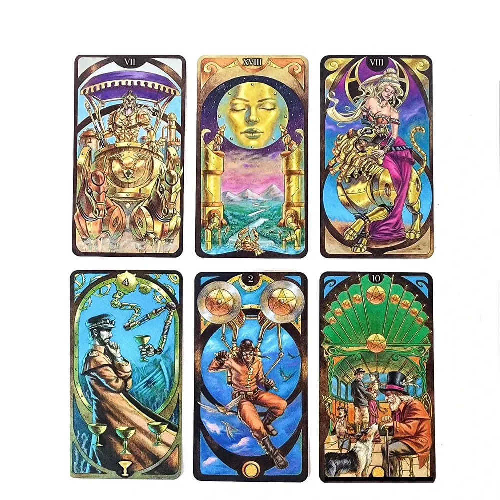 Steampunk Art Nouveau Tarot Deck - Art Of The Root