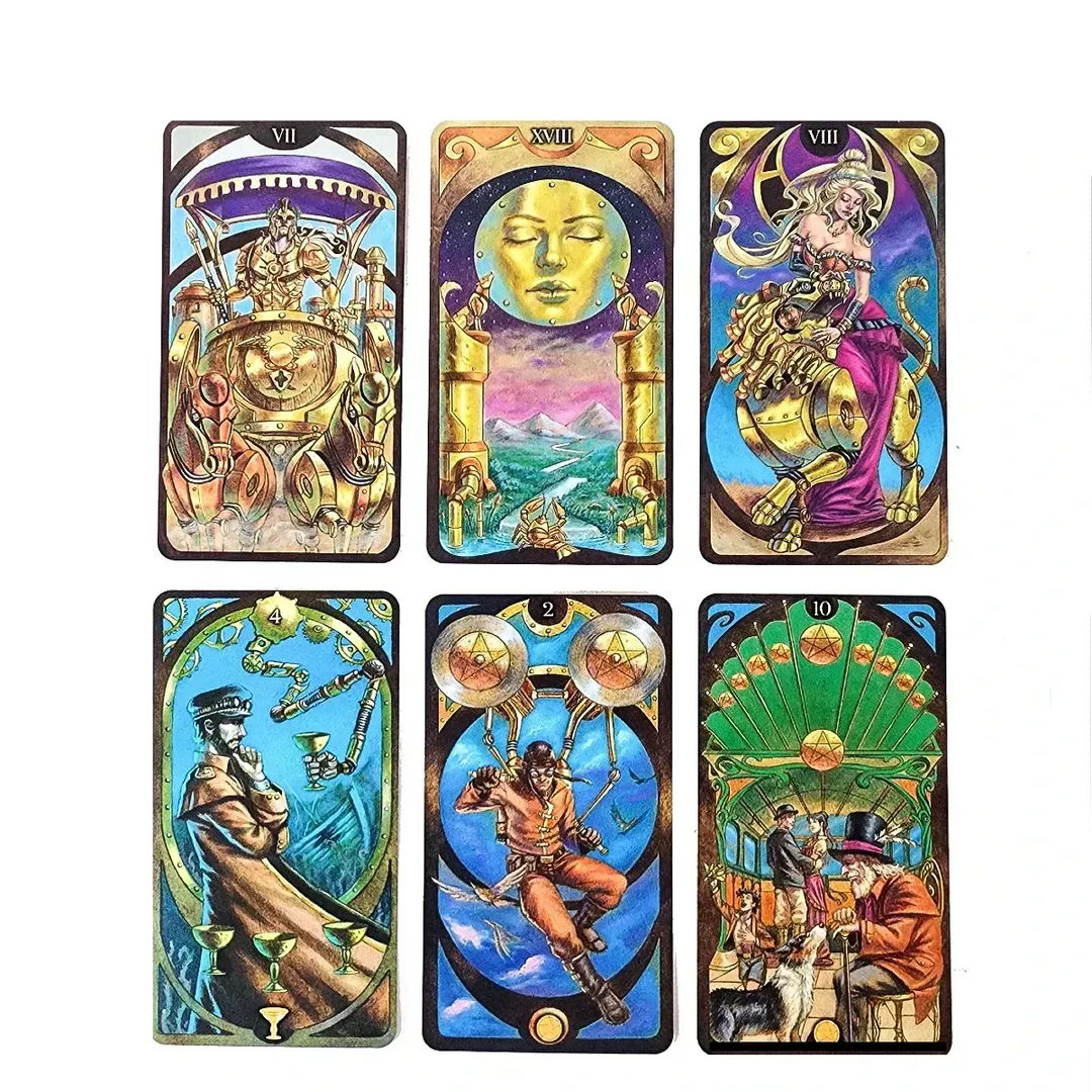 Steampunk Art Nouveau Tarot Deck - Art Of The Root