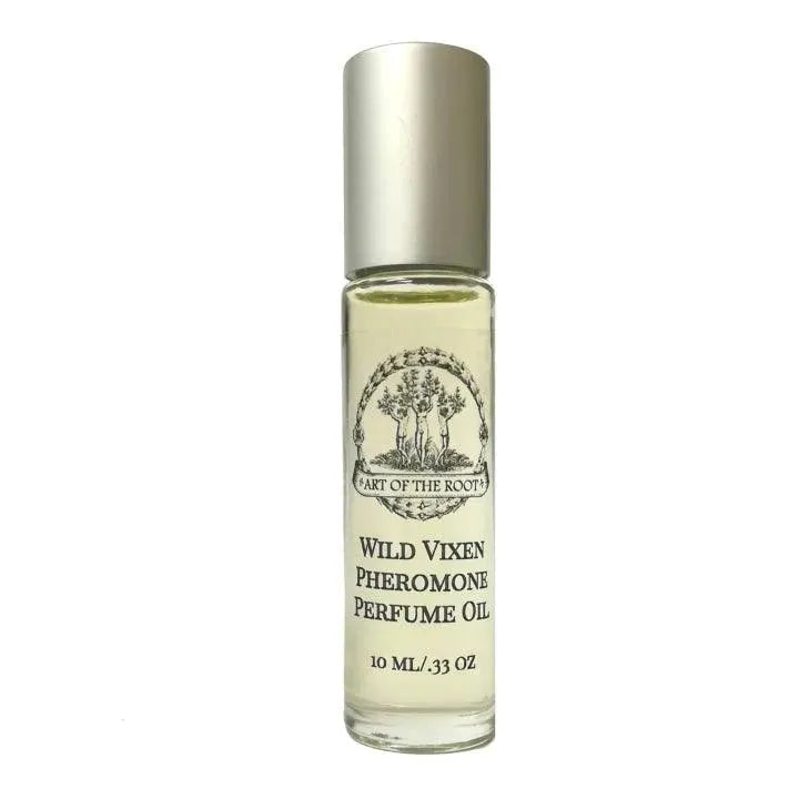 Wild Vixen Roll-On Perfume Oil with Essential Oils & Pheromones for Confidence, Passion & Attraction - Art Of The Root