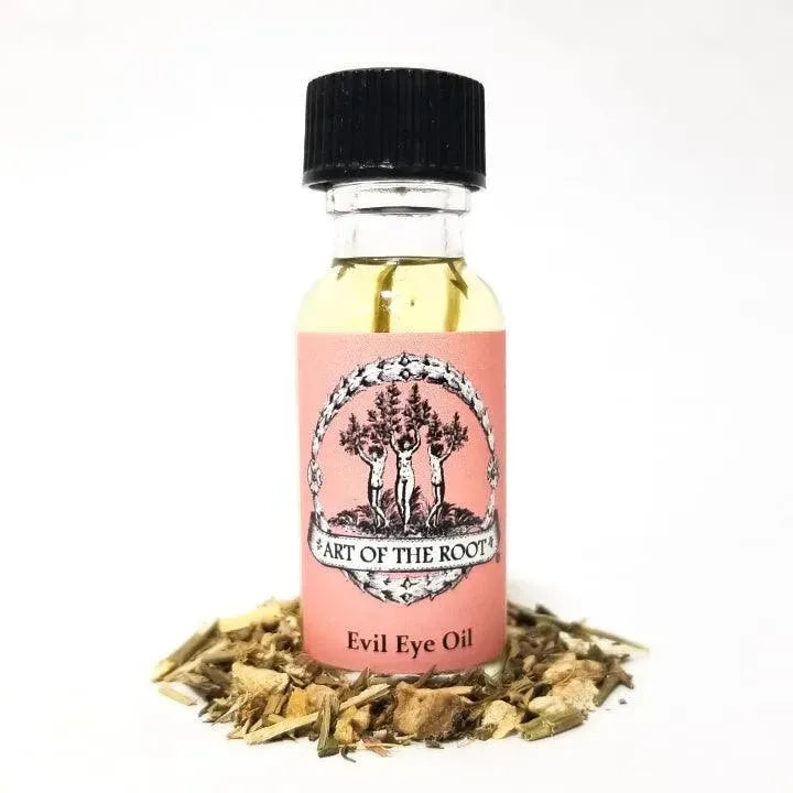 Evil Eye Oil for Negativity, Bad Energy & Psychic Attacks by Art Of The Root.
