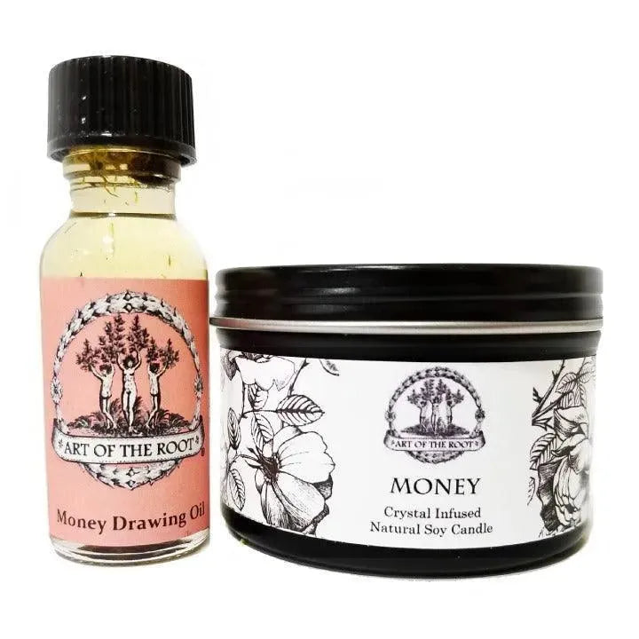 Money Mini Spell Set For Wealth, Prosperity, Cash, Abundance & Financial Growth - Art Of The Root