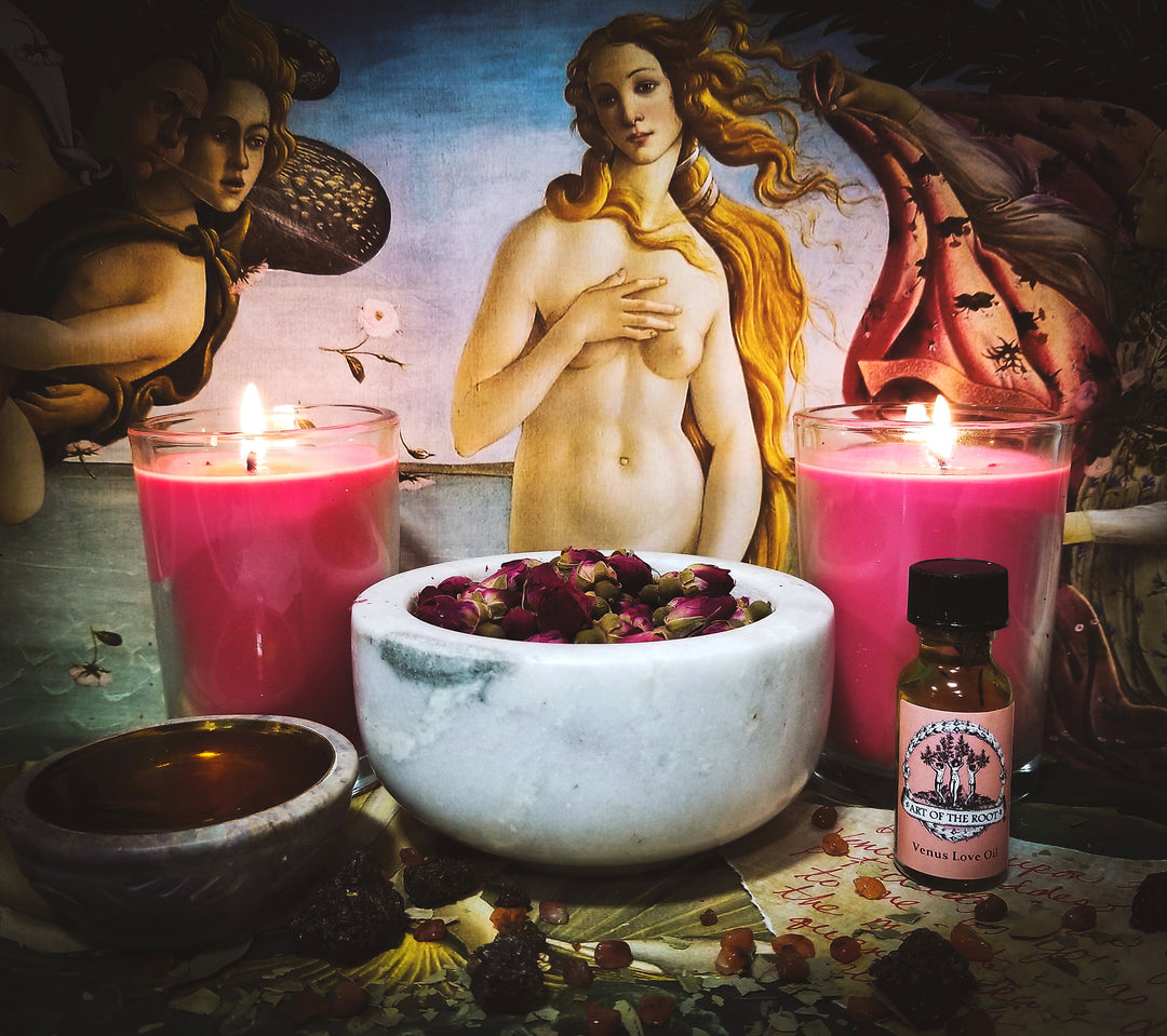 The Venus Love & Attraction Spell for Wiccan & Pagan Rituals