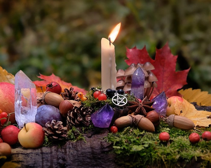 Spell supplies for Wiccan spells for beginners.