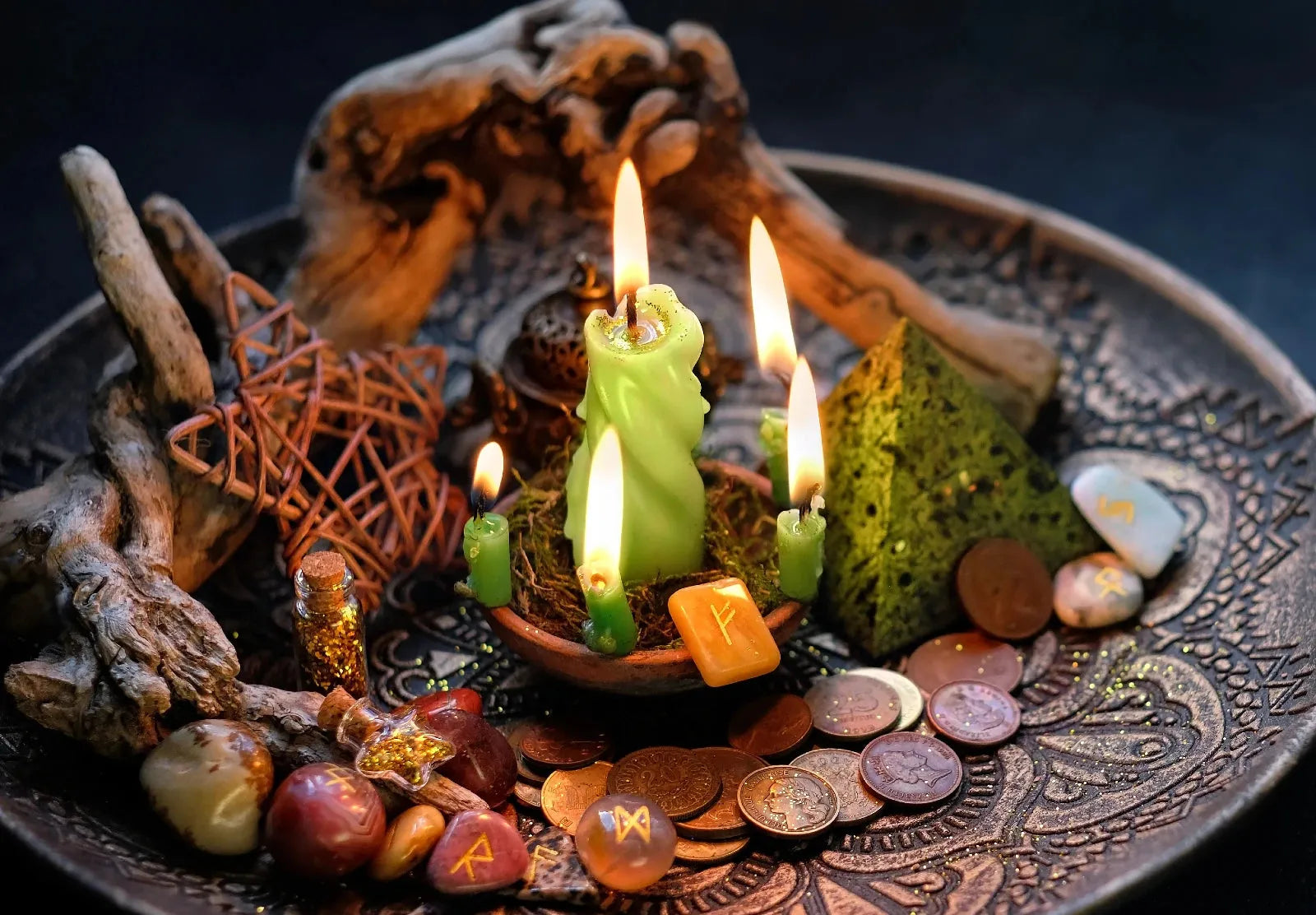 Money Candle Spell for Prosperity and Abundance - Step-by-Step Guide