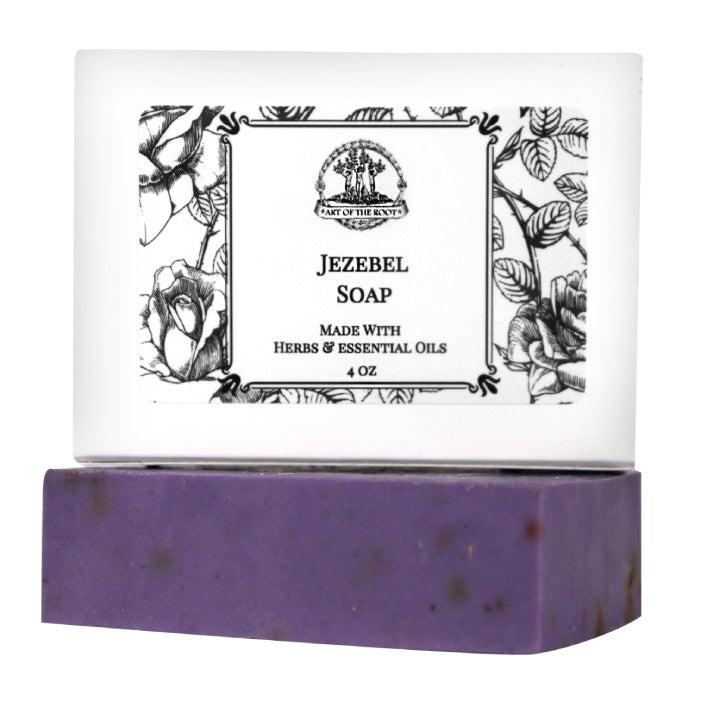 Jezebel Shea Herbal Soap for Attracting Wealthy Men & Business Success - Art of the Root