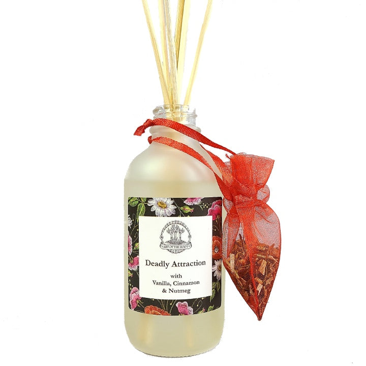 Deadly Attraction Reed Diffuser with Herbal Sachet - Art of the Root