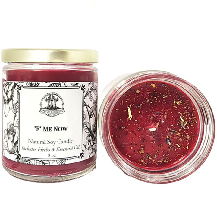 F Me Now Soy Candle for Love & Passion - Art of the Root