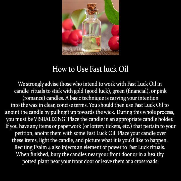 Fast Luck Oil - Art of the Root