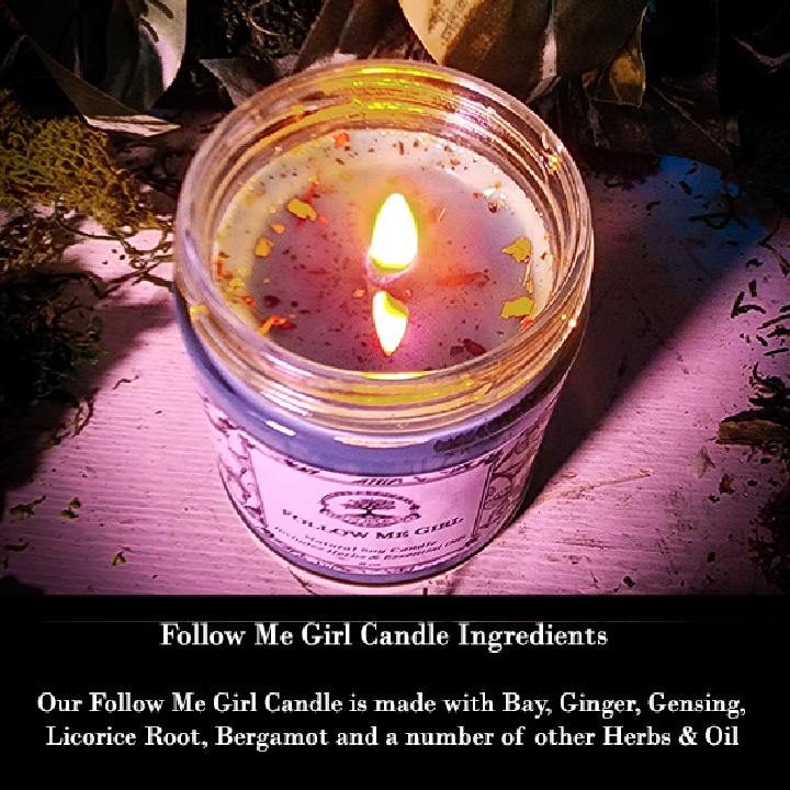 Follow Me Girl Candle - Art of the Root