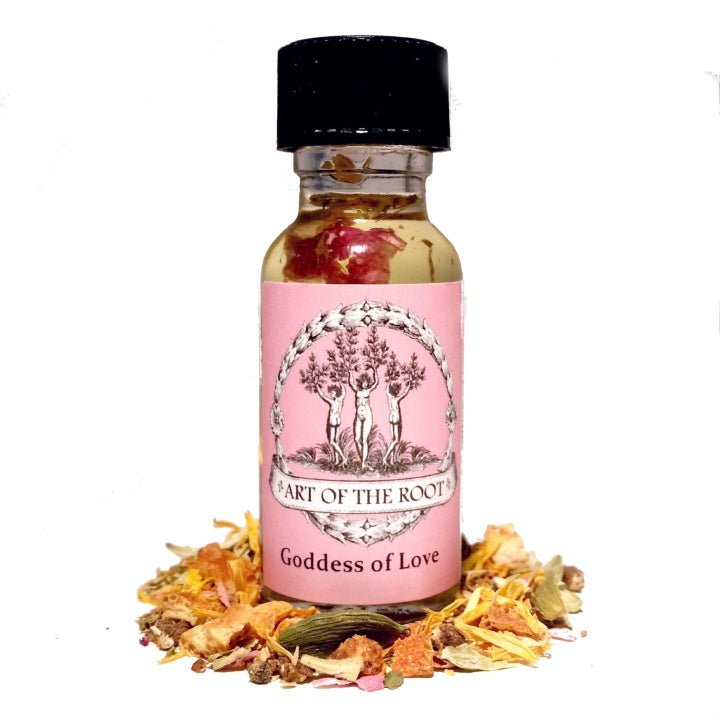 Goddess of Love Oil for Romance, Passion, Commitment & Seduction - Art of the Root