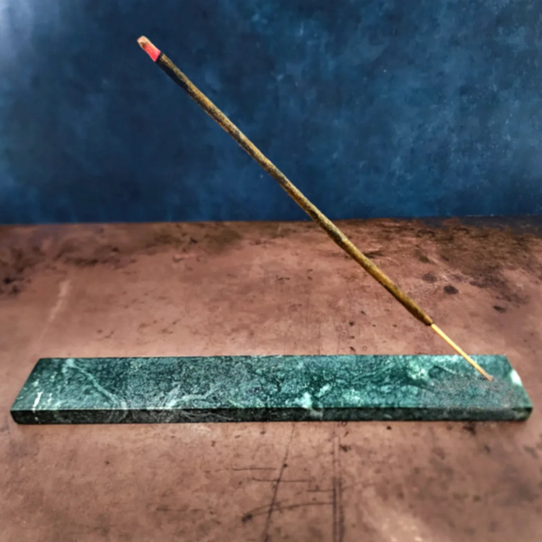 Green Marble Incense Holder