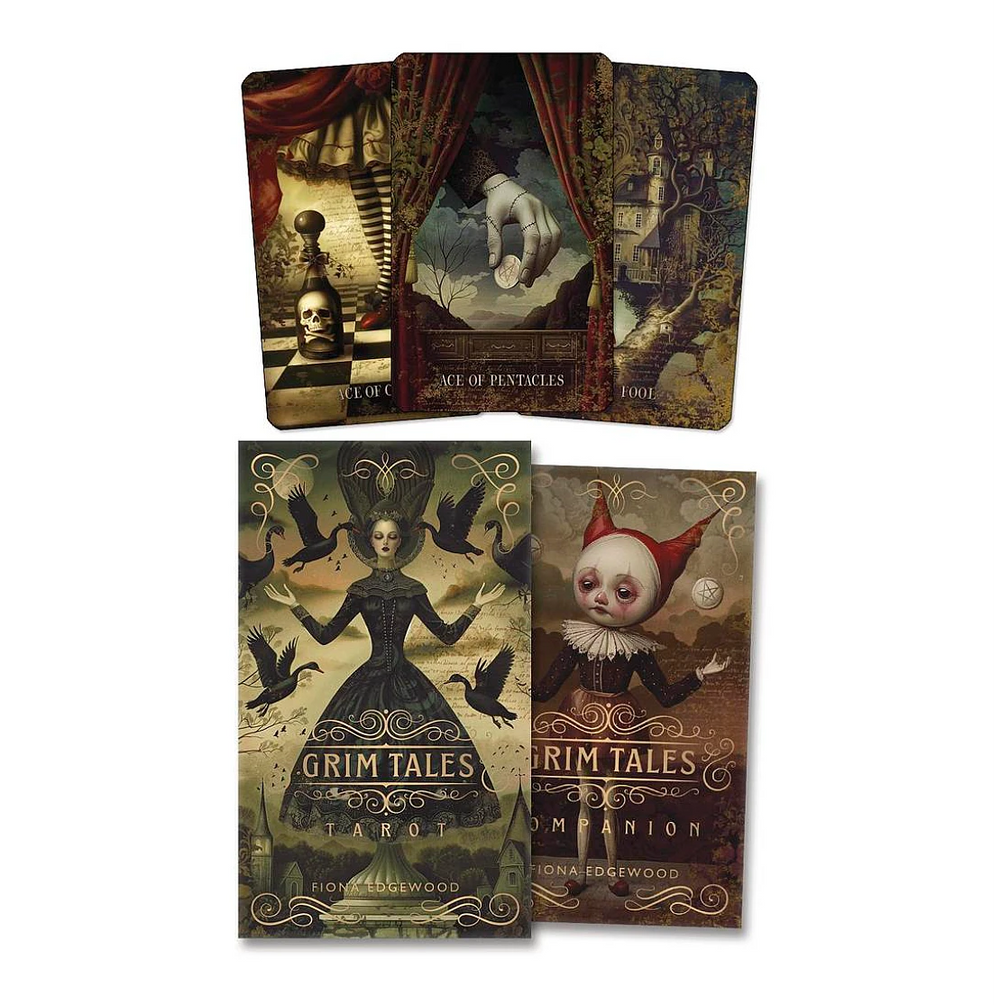 Grim Tales Tarot Gothic Fairytale Tarot Cards with Dark Fairytale Imagery