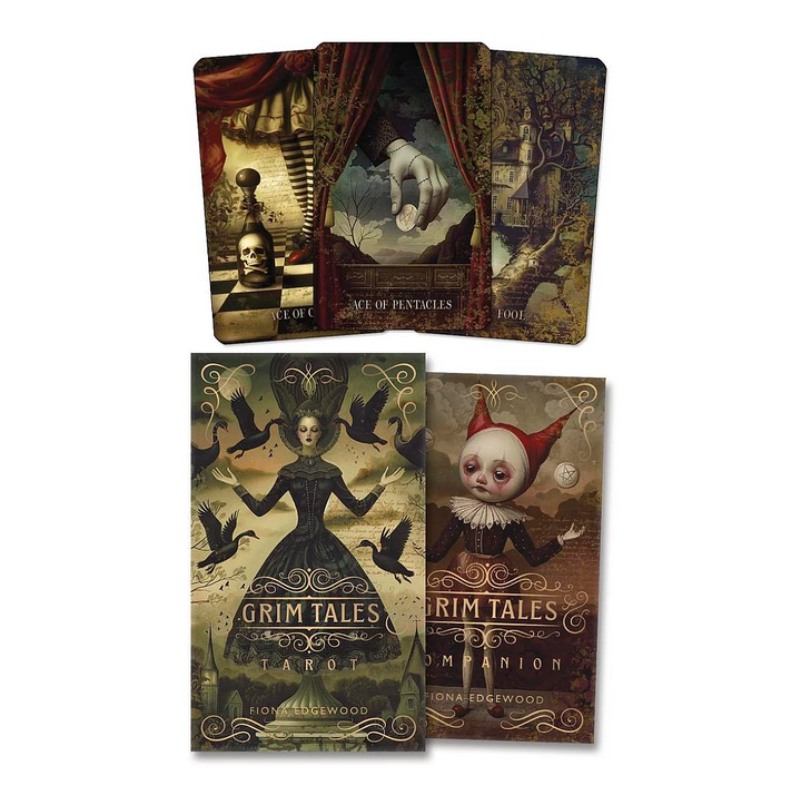 Grim Tales Tarot Gothic Fairytale Tarot Cards with Dark Fairytale Imagery