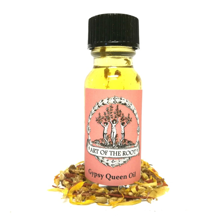 Gypsy Queen Oil for Wisdom & Intuition - Art of the Root