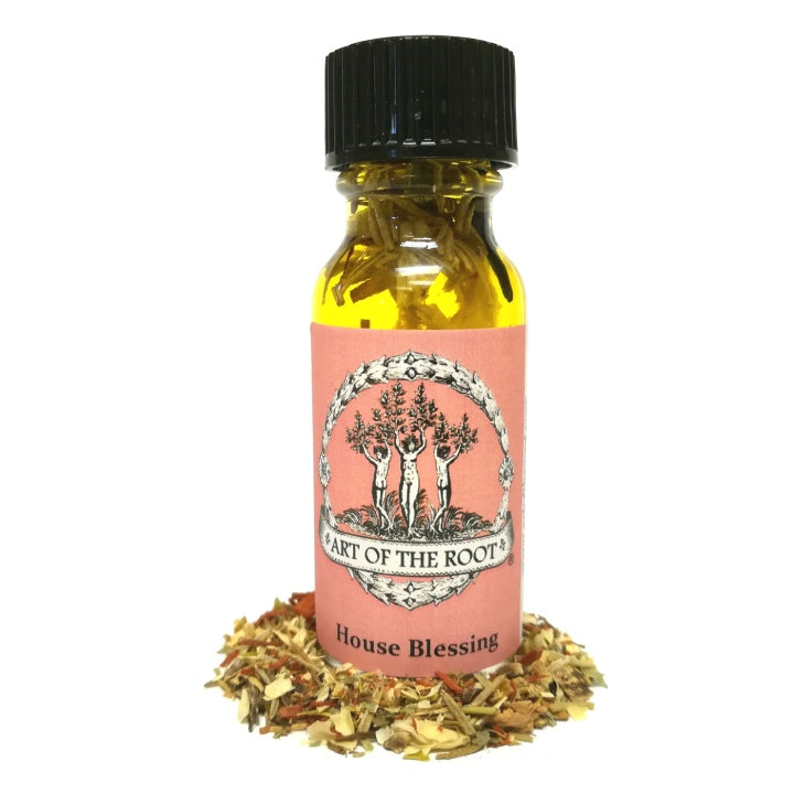 House Blessing Oil for Good Fortune & Protection - Art of the Root