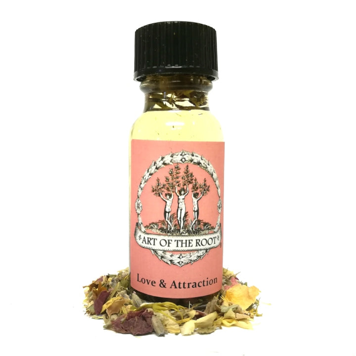 Love & Attraction Oil for Commitment, Relationships, Passion & Romance - Art of the Root