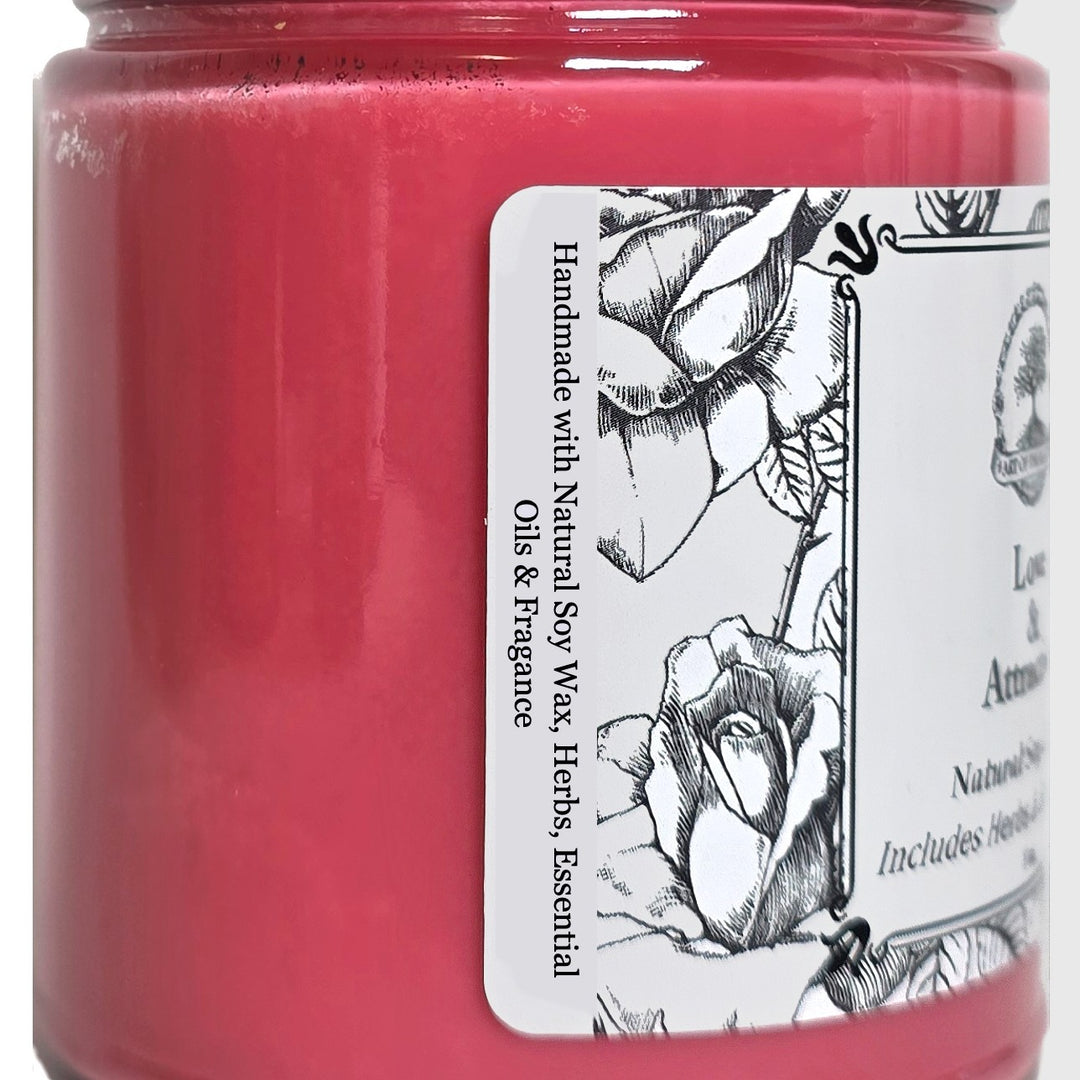 Love &amp; Attraction Soy Candle