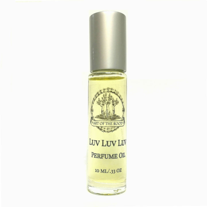 Luv Luv Luv Roll-On Perfume Oil For Love, Romance & Attraction Wiccan, Pagan, Conjure, Hoodoo - Art of the Root
