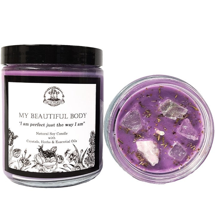 My Beautiful Body Soy Affirmation Candle - Art of the Root