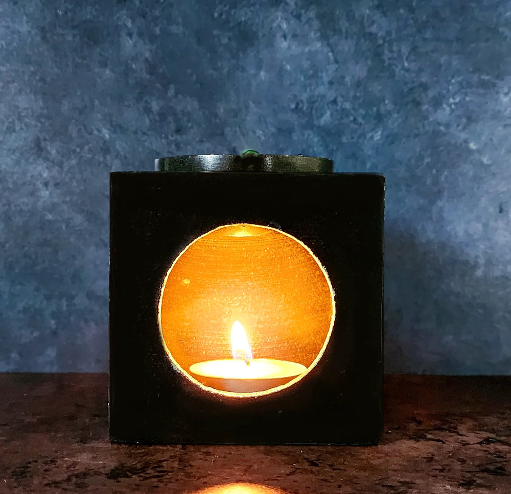 Soapstone Oil Diffuser with Om Etching