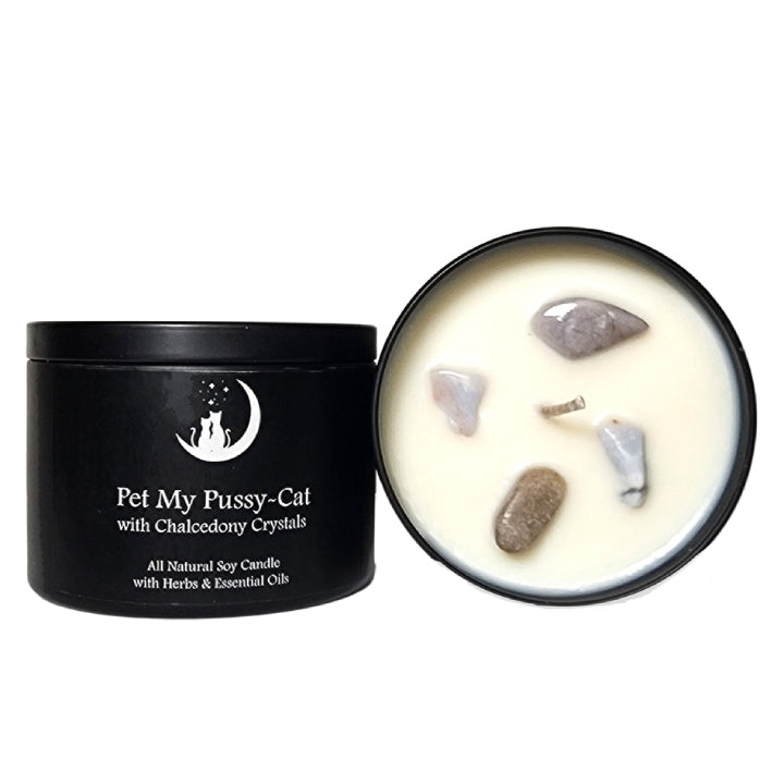 Pet My Pussy-Cat Candle for Love Spells - Art of the Root