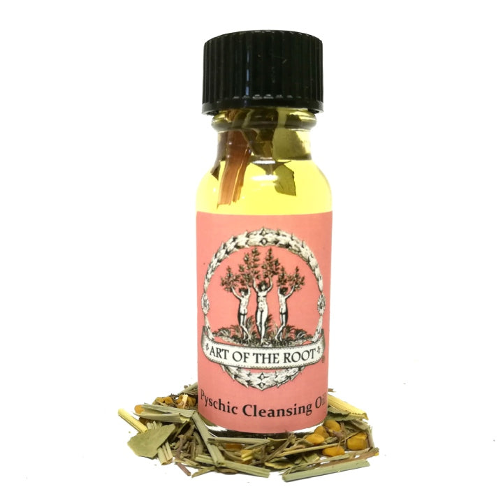 Psychic Cleansing Oil for Negativity, Purification and Psychic Protection - Art of the Root