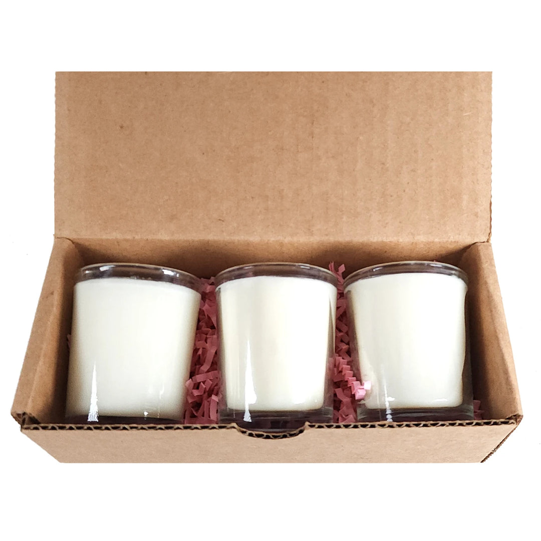 Purification Soy Votive Candles in a Boxed Set for Spiritual Practices.