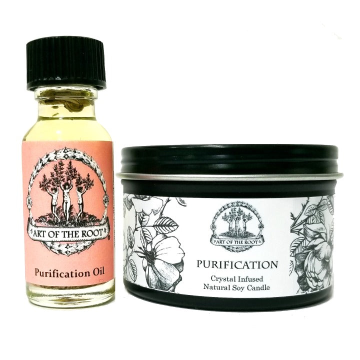 Purification Mini Spell Set to Purify, Cleanse & To Remove Negativity - Art of the Root