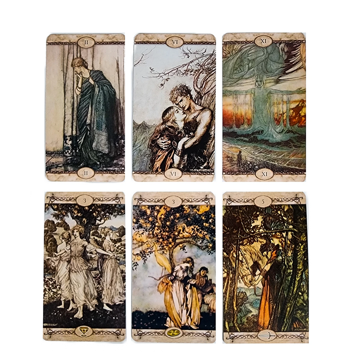 Rackham Tarot Deck - Whimsical Art for Intuitive Tarot Readings"